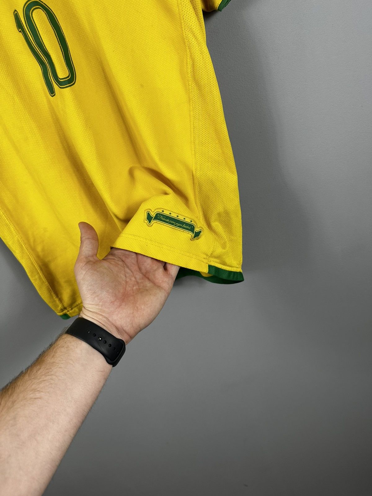 Nike Vintage Nike Ronaldinho Brazil Jersey Size US M / EU 48-50 / 2 - 9 Thumbnail