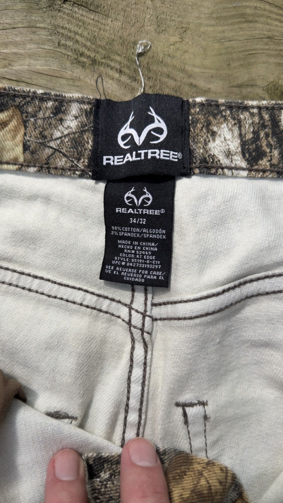 Realtree Men’s Realtree Camo Pants 34x32 Size US 34 / EU 50 - 4 Thumbnail