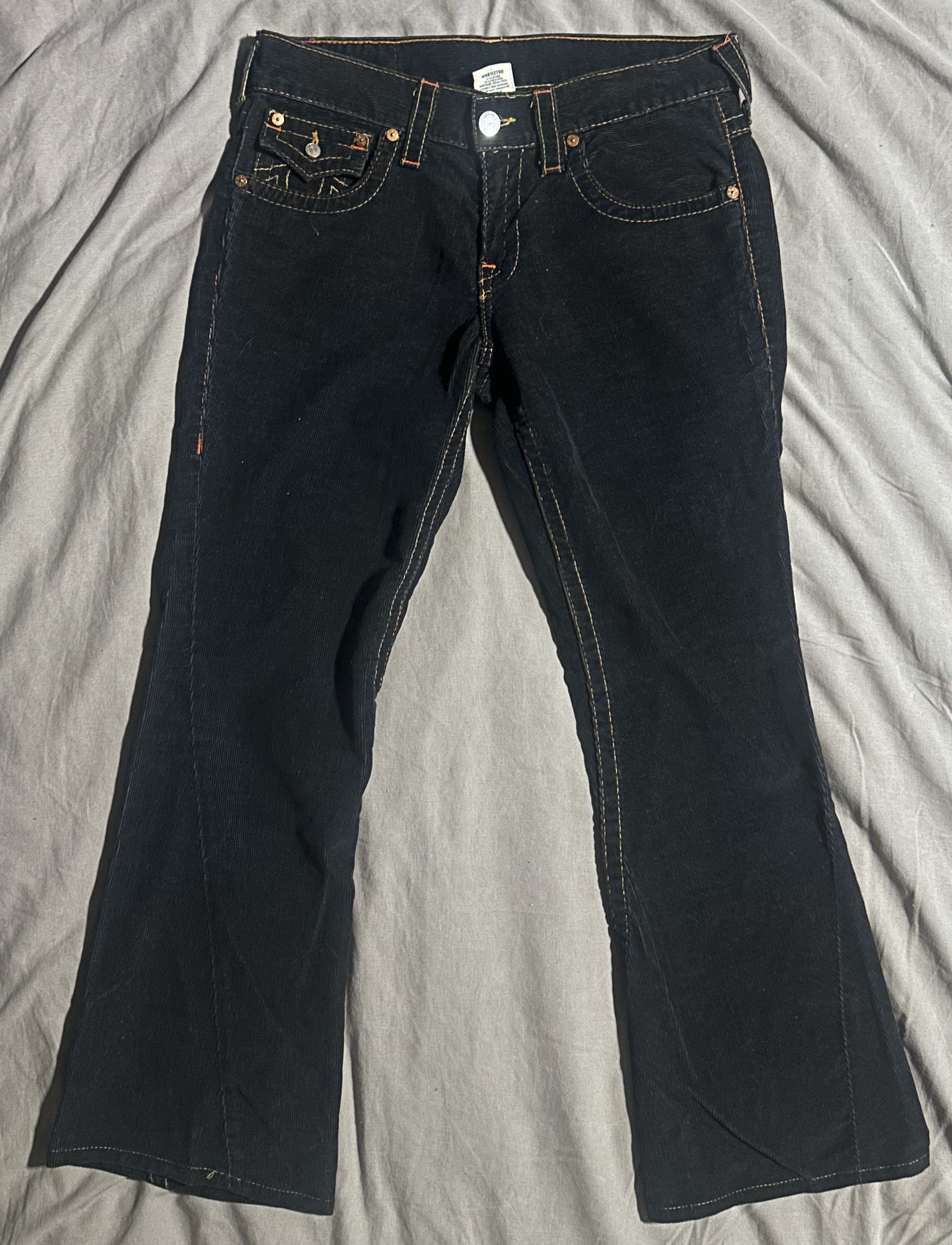 True Religion True Religion World Tour Joey corduroy Bootcut Jeans Size 32" / US 10 / IT 46 - 1 Thumbnail