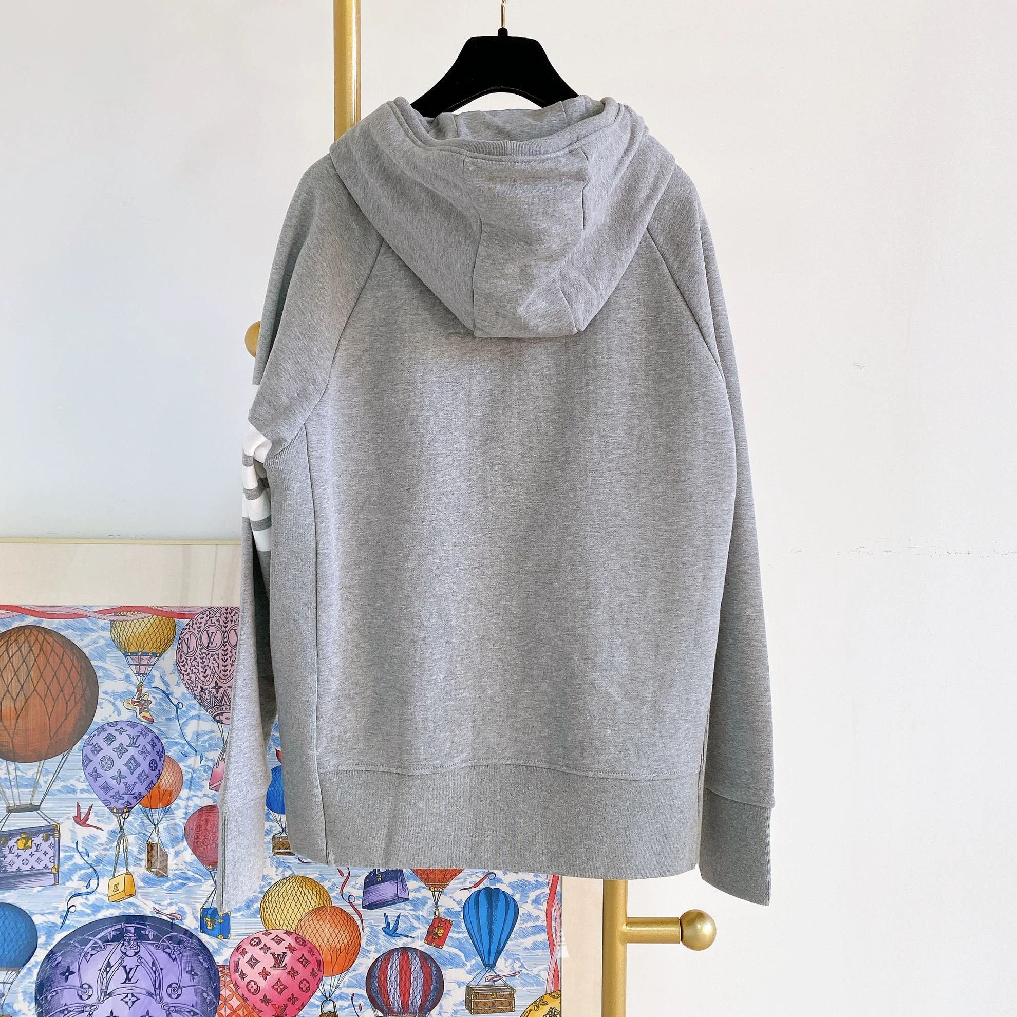 Thom Browne Thom Browne Gray NWT Hooded Jacket 4 Size US XL / EU 56 / 4 - 2 Thumbnail