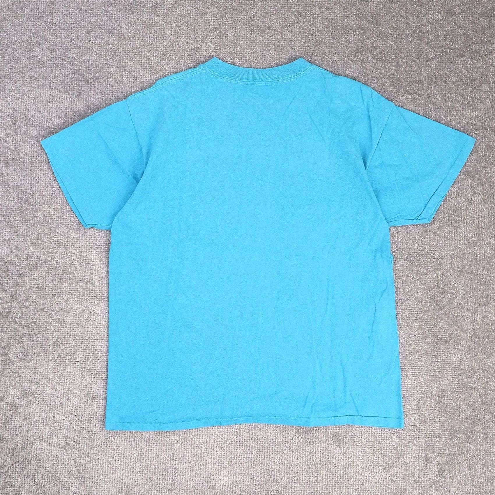 Vintage VINTAGE 80s Boston Massachusetts USA XL Blue Short Sleeve T-Shirt Mens Size US XL / EU 56 / 4 - 2 Thumbnail