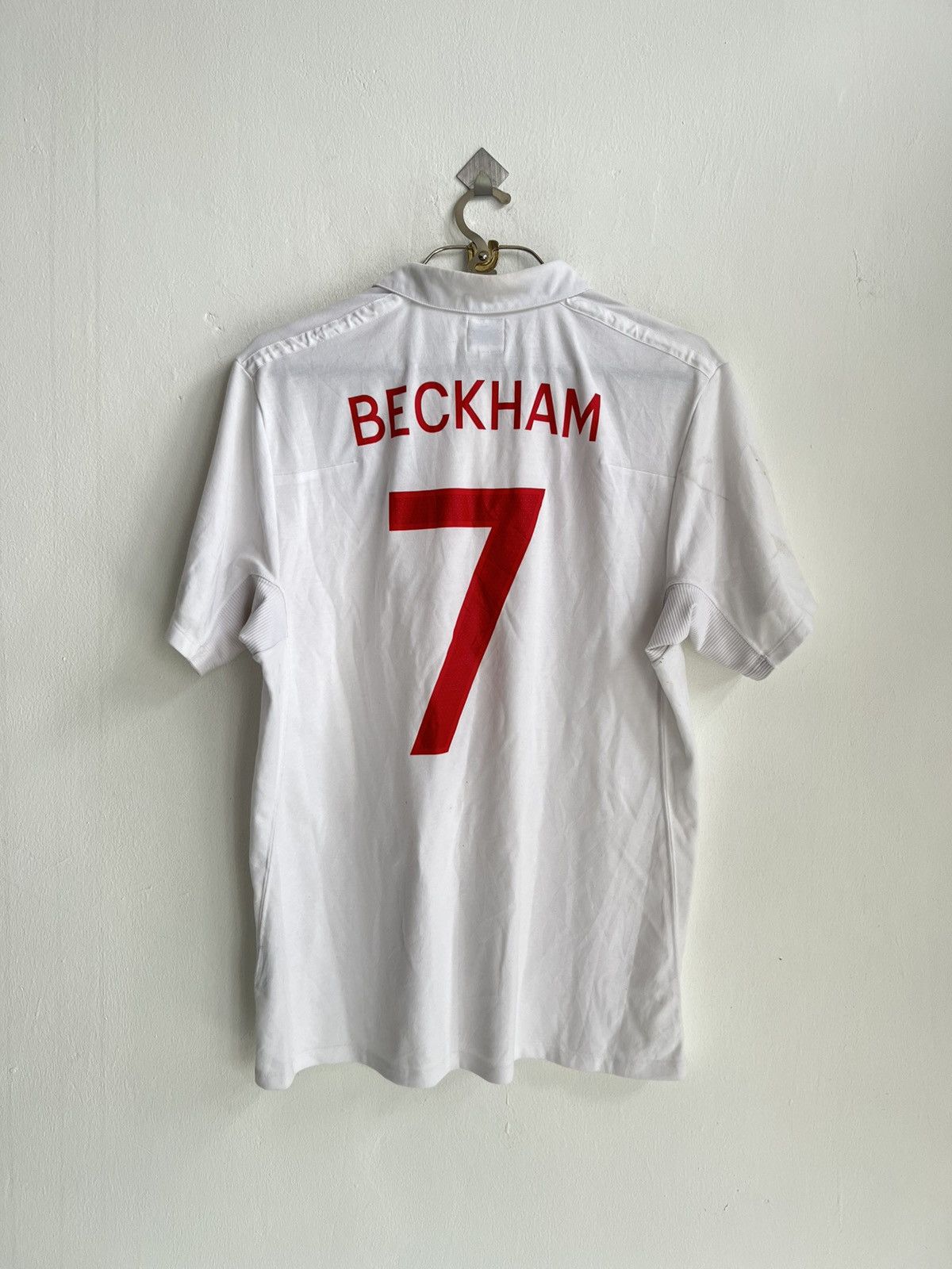 David Beckham × Umbro × Vintage Vintage 2010 Umbro England FA David Beckham #7 Home Jersey Size US M / EU 48-50 / 2 - 2 Thumbnail