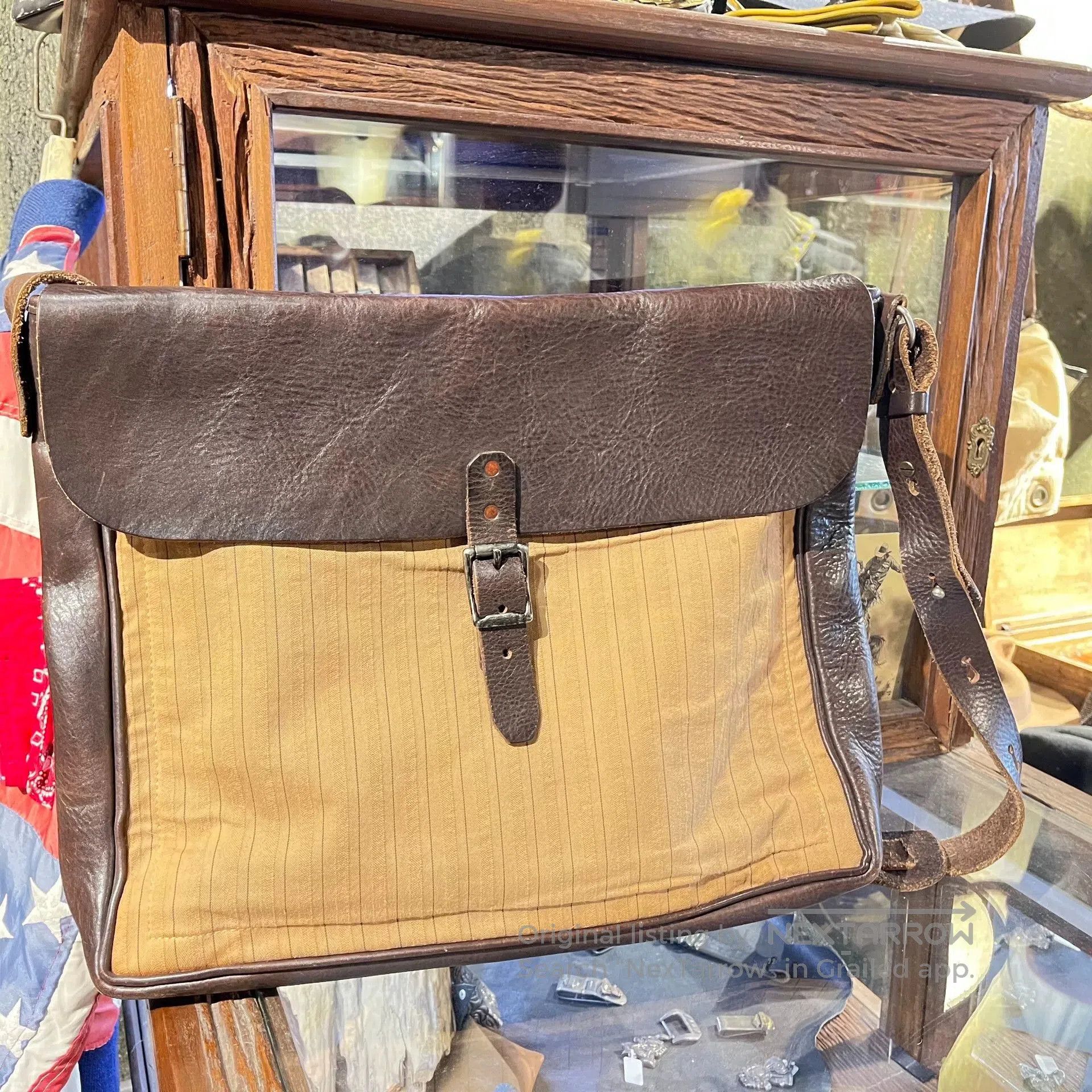 RRL Ralph Lauren RRL Leather Tote Bag by Ralph Lauren. Size ONE SIZE - 1 Thumbnail