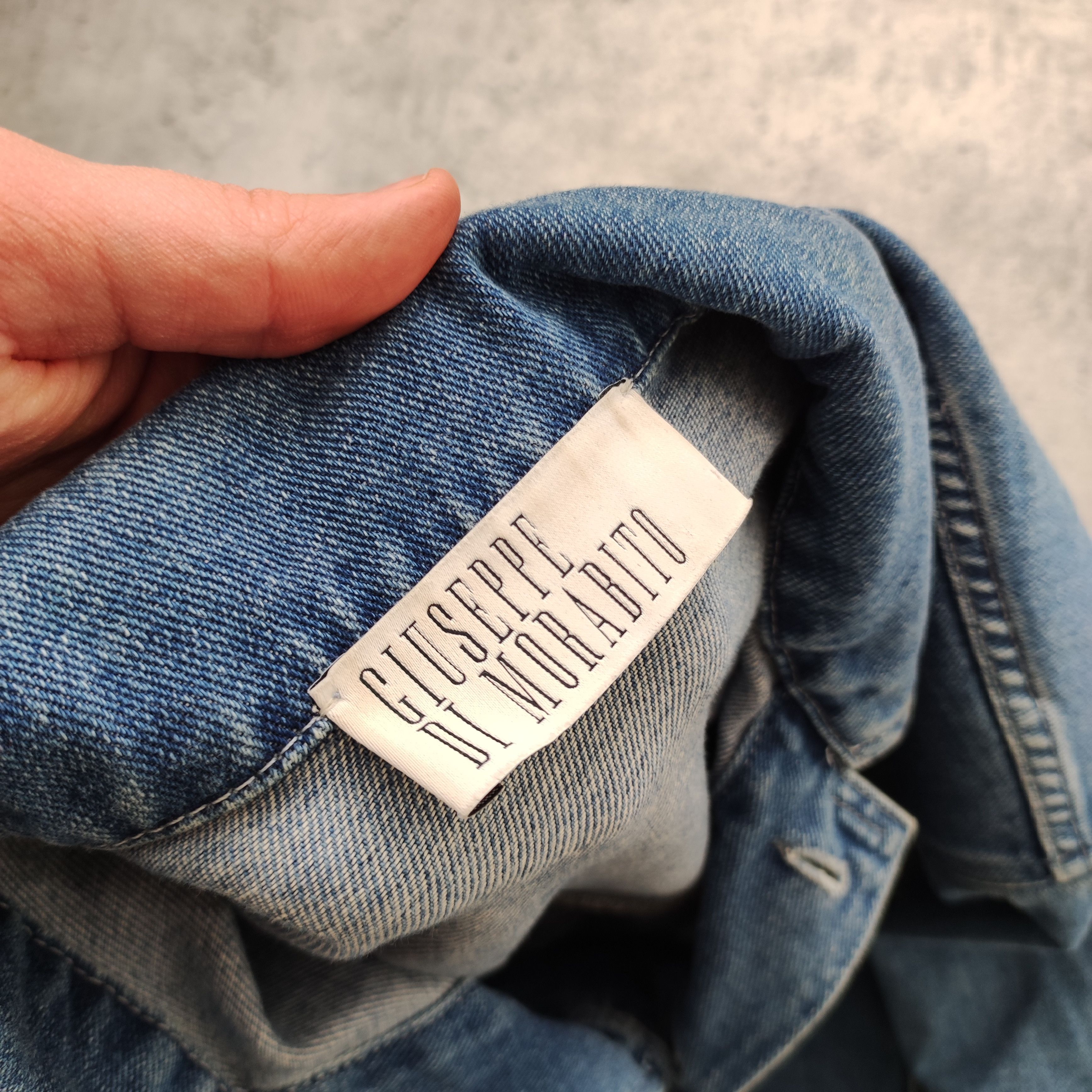 Other Giuseppe Di Morabito Classic Luxury Boxy Denim Jacket Size US M / EU 48-50 / 2 - 8 Thumbnail