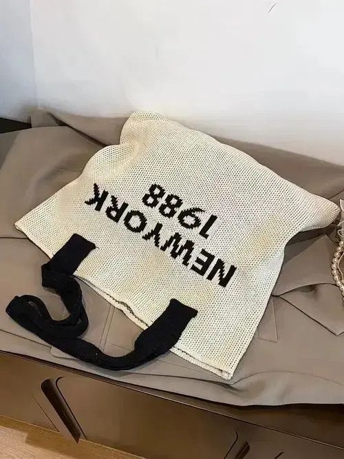 Other TOTE BAG VINTAGE JAPANANESE BRAND CROCHET NEW YORK Size ONE SIZE - 2 Thumbnail