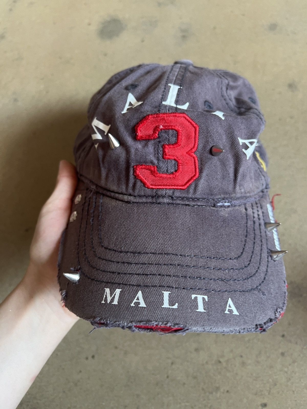Other Distressed vintage cap custom made opium hat Size ONE SIZE - 2 Thumbnail