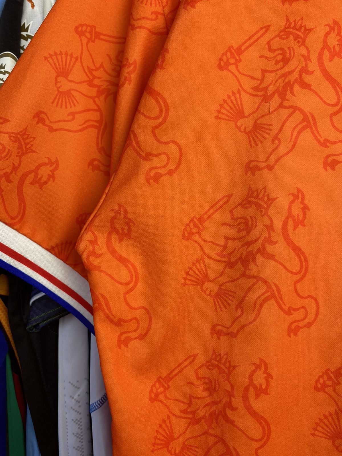 Lotto Sport 1992/94 LOTTO NETHERLANDS HOME SOCCER FOOTBALL JERSEY SHIRT Size US L / EU 52-54 / 3 - 8 Thumbnail