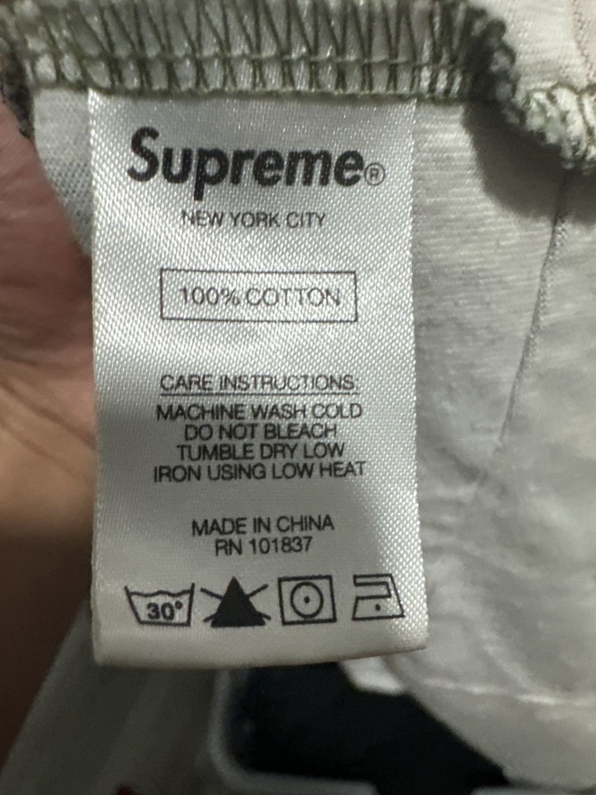 Supreme Mosaic Patchwork L S Top (SS21) - $110