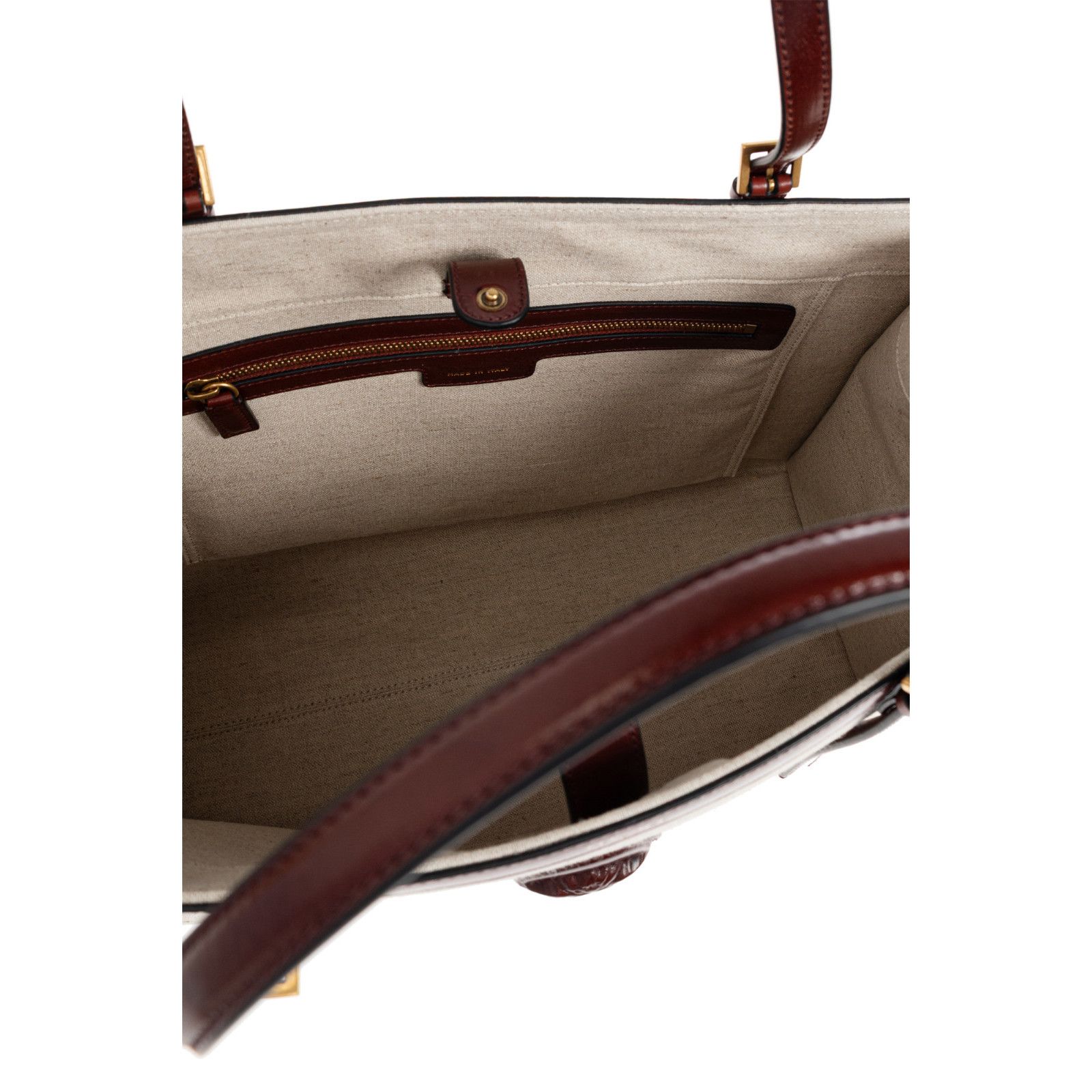 Versace VERSACE Brown Riviere Large Tote Bag New Size ONE SIZE - 4 Thumbnail