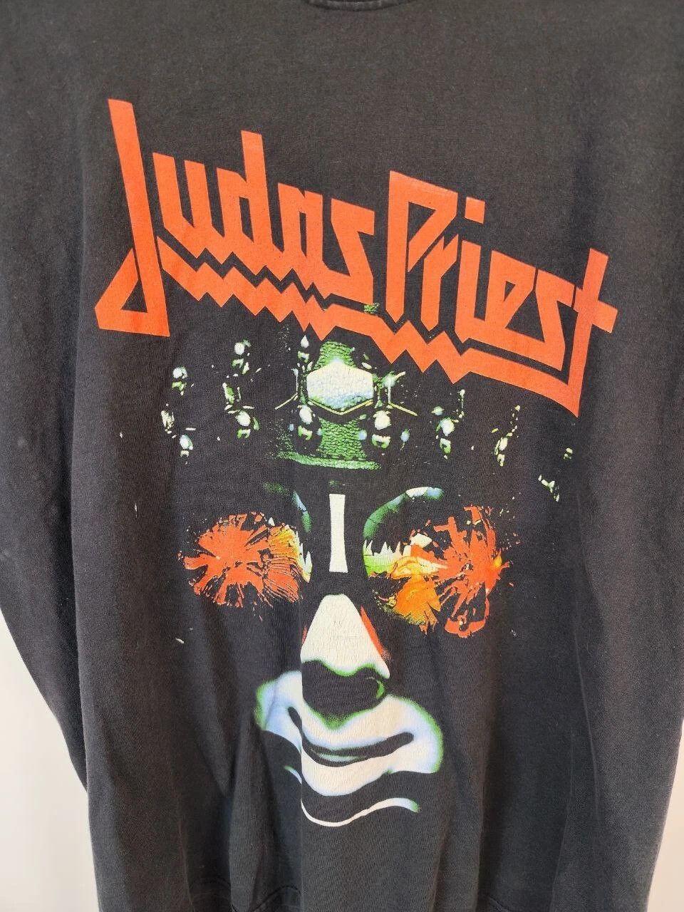 Fruit Of The Loom vintage judas priest Crazy shirt Rare Size Large Size US L / EU 52-54 / 3 - 4 Thumbnail
