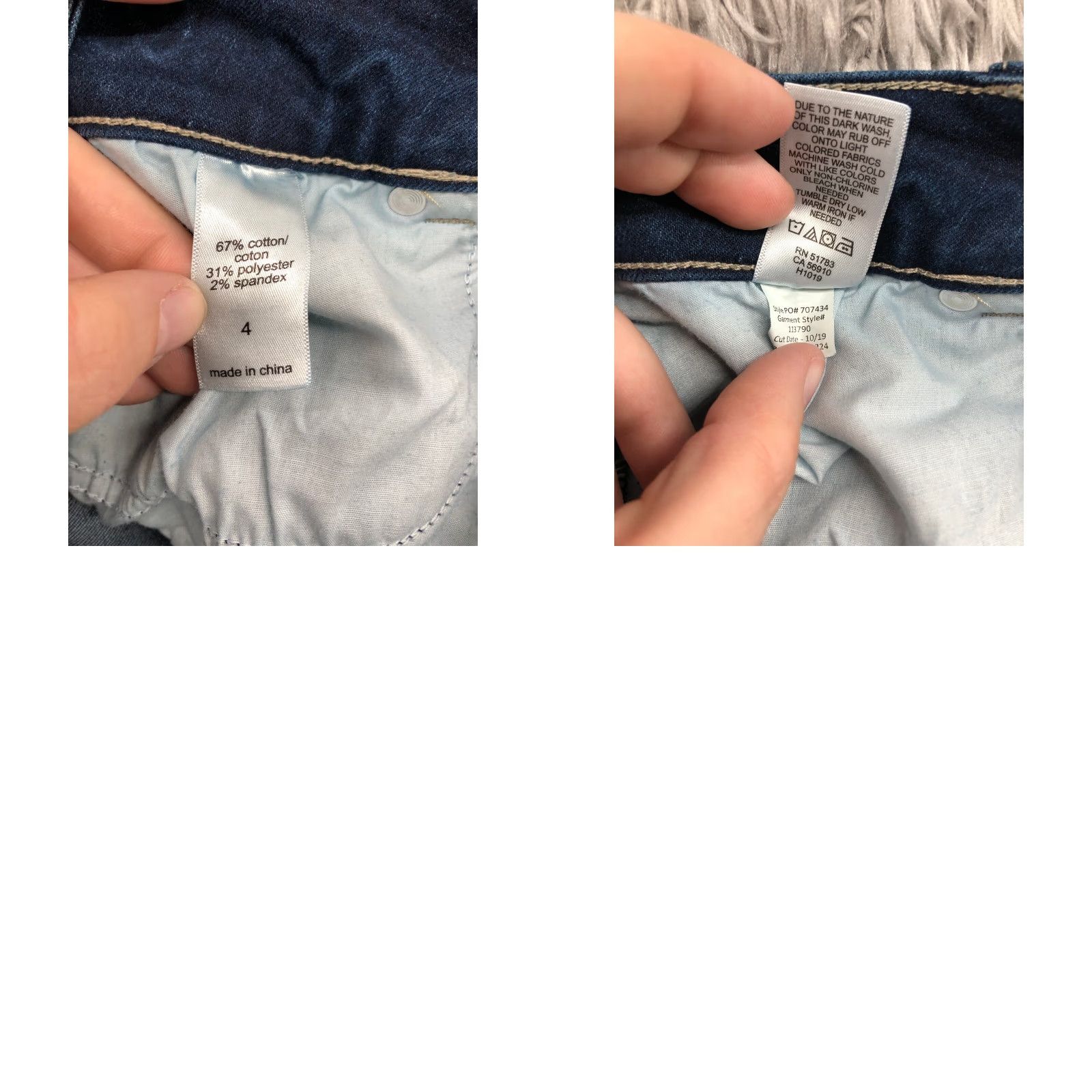 Vintage Maurices Jeans Womens High Rise Skinny Size 4 Dark Wash Blue Denim Size 27" / US 4 / IT 40 - 9 Thumbnail