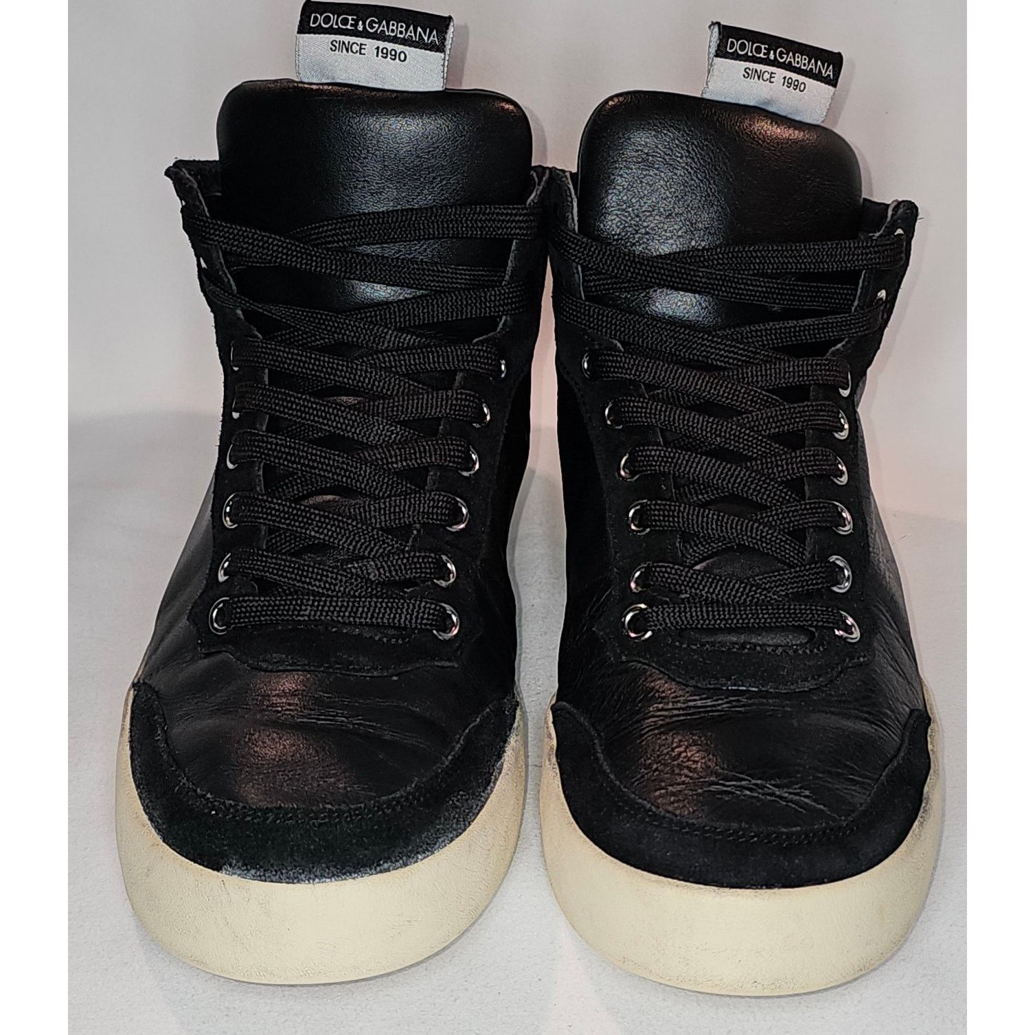 Dolce & Gabbana Dolce & Gabbana Men's High-top Sneakers Size US 6 / EU 39 - 1 Thumbnail