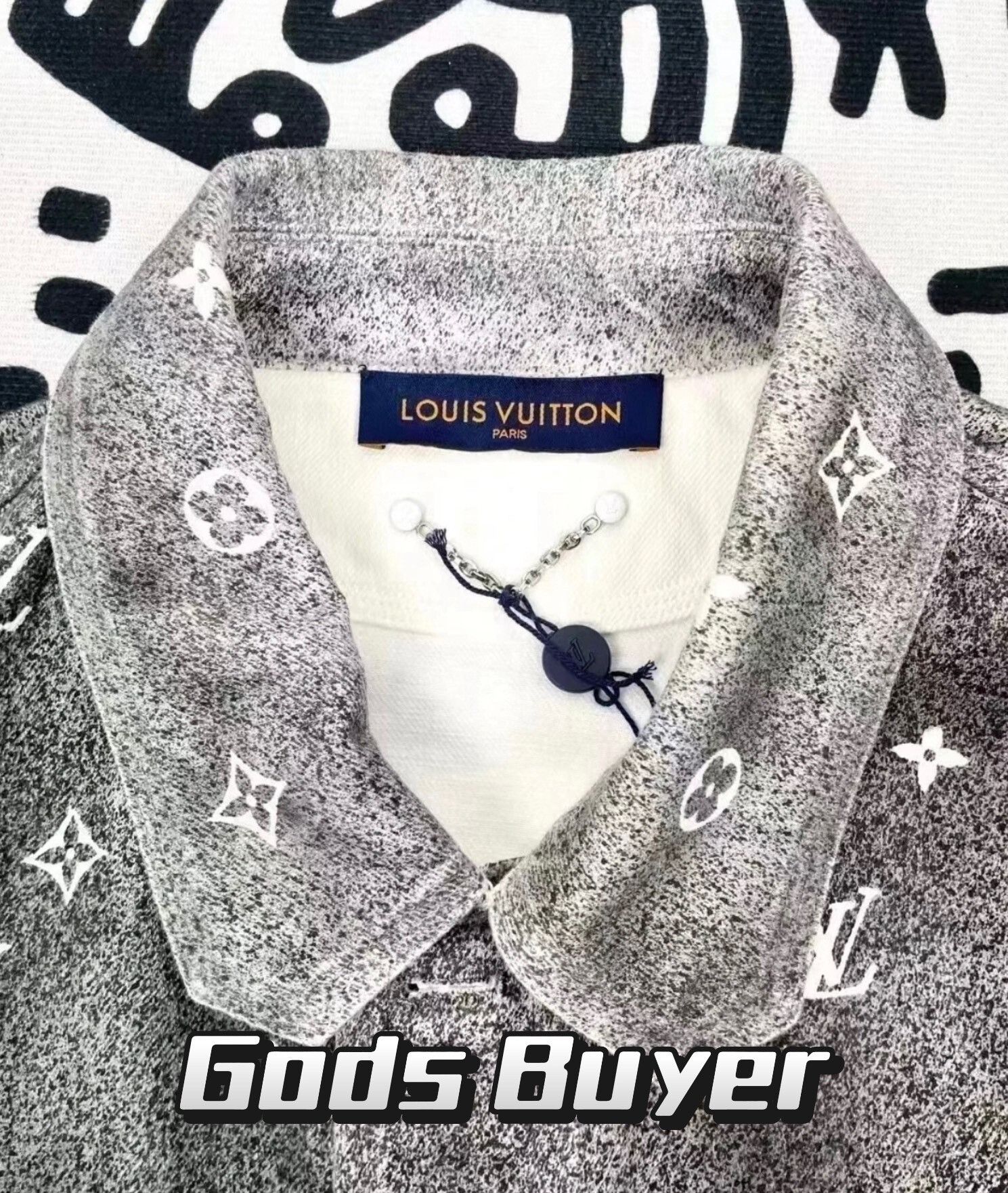 Louis Vuitton louis vuitton starry gradient denim shirt Size US L / EU 52-54 / 3 - 3 Thumbnail