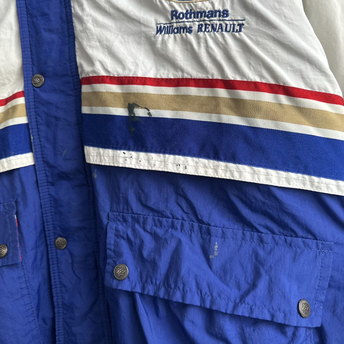Formula 1 Vintage Rothmans Williams Renault F1 Jacket Size US XL / EU 56 / 4 - 10 Thumbnail