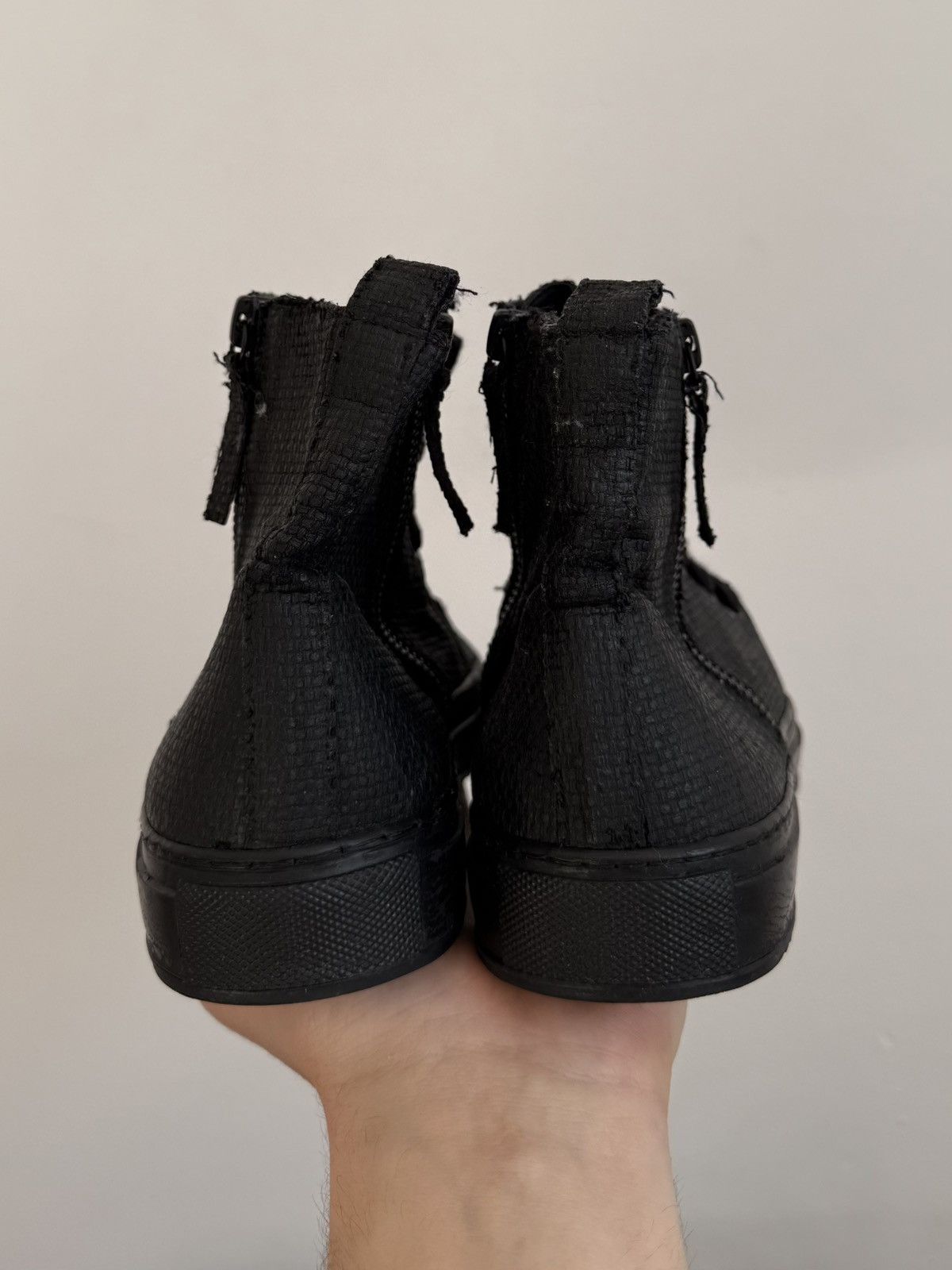Rundholz rundholz mainline painted textile hi-top double ankle boots Size US 9 / IT 39 - 9 Thumbnail