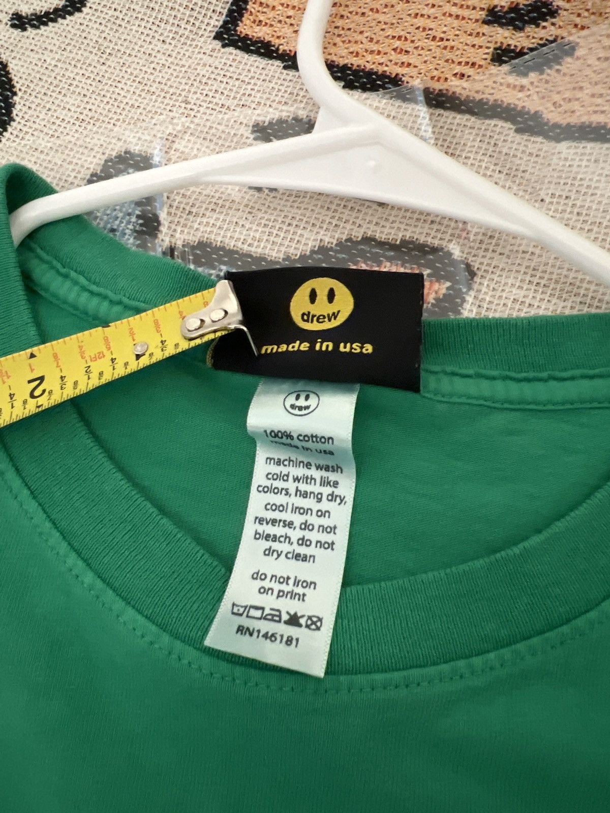 Drew House Drew House green dinosaur T-shirt Sz M Size US M / EU 48-50 / 2 - 4 Thumbnail