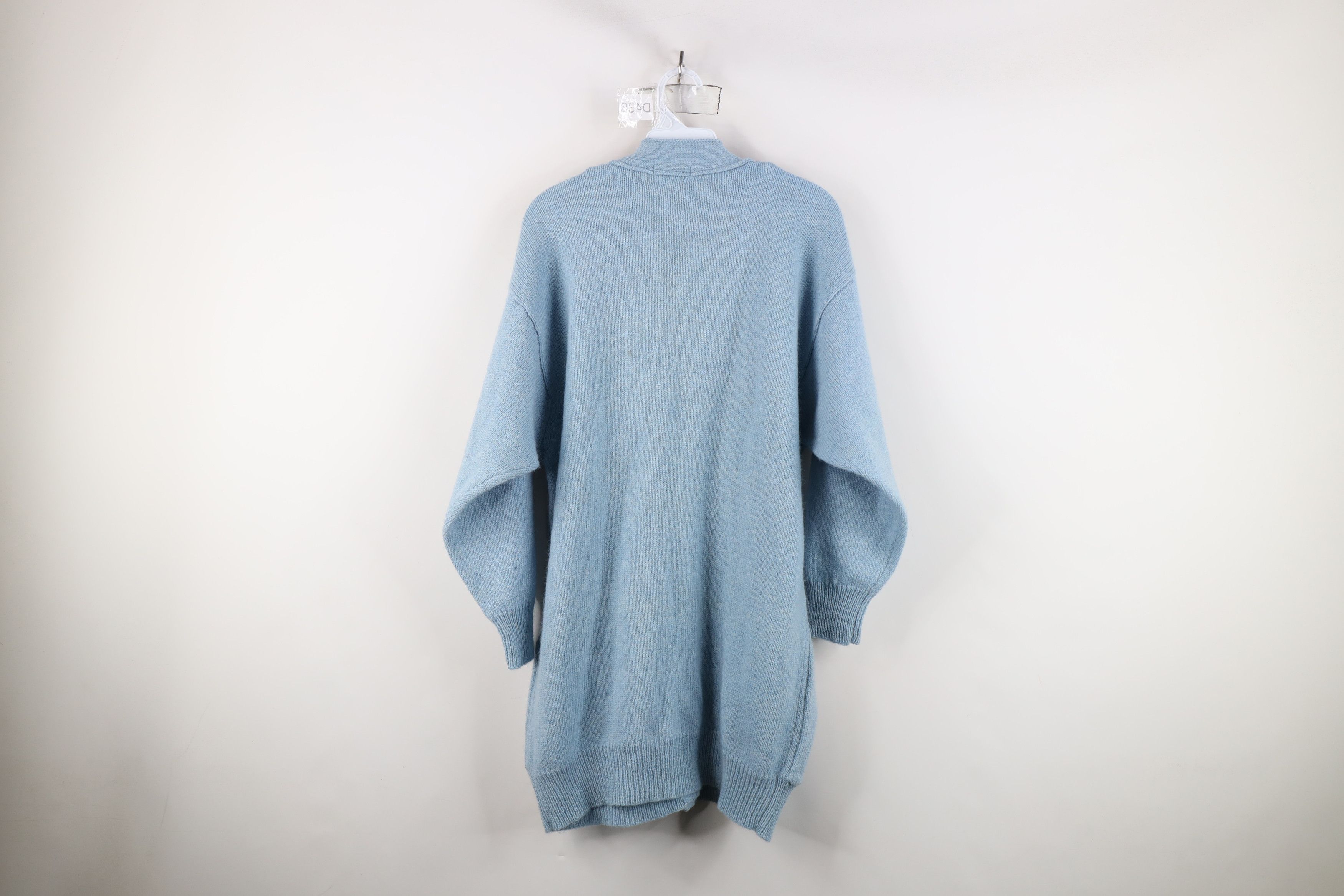 Vintage Vintage 90s Streetwear Wool Knit Baggy Cardigan Sweater Size M / US 6-8 / IT 42-44 - 12 Thumbnail