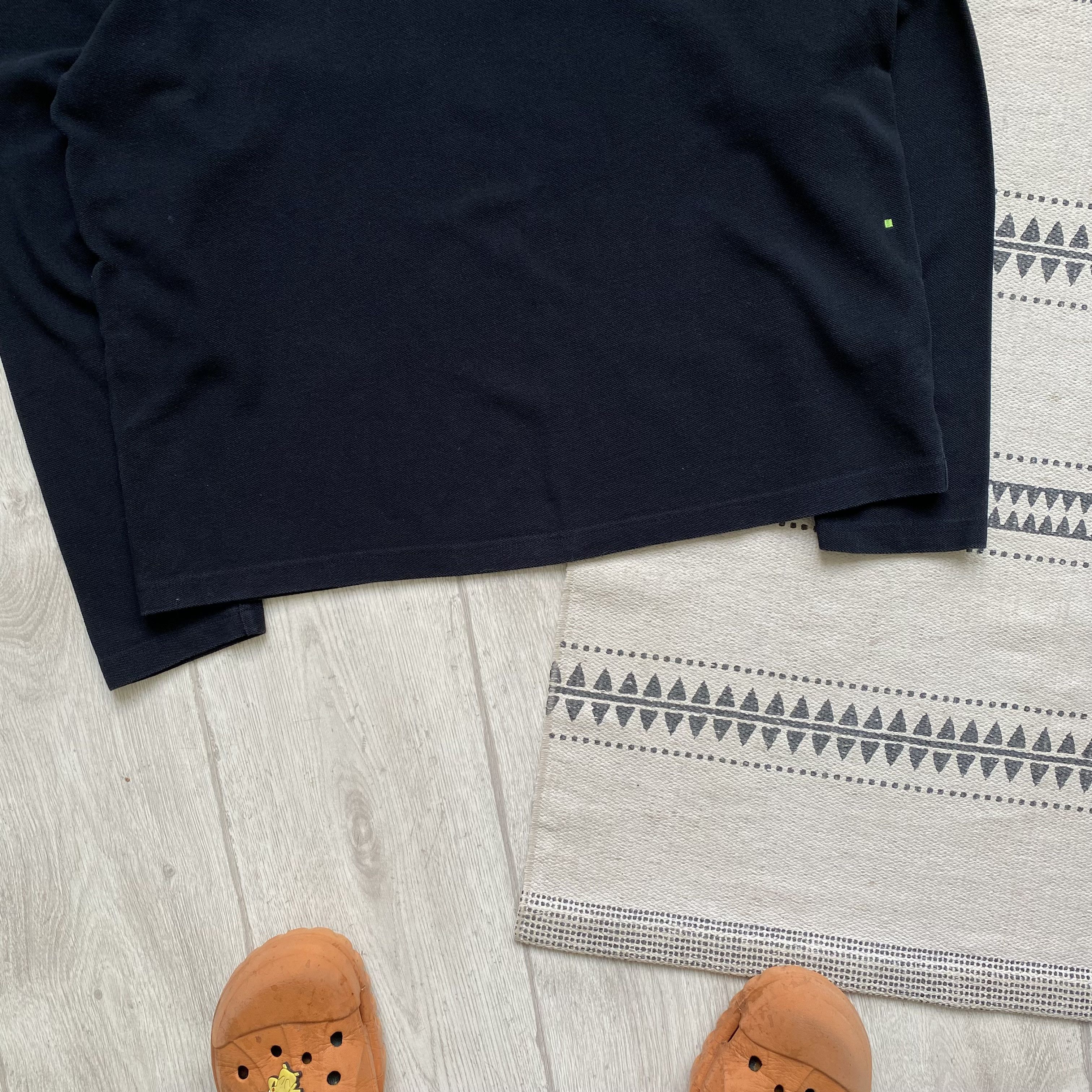 Hugo Boss 🕸️ Vintage 00s Hugo boss Polo Rugby Shirt longsleeve Size US M / EU 48-50 / 2 - 3 Thumbnail