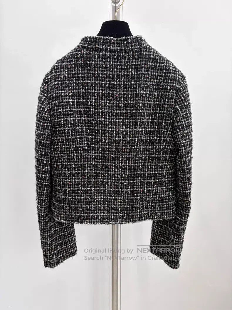 Chanel Chanel Handicraft workshop black and white with tweed shor Size XS / US 0-2 / IT 36-38 - 2 Thumbnail