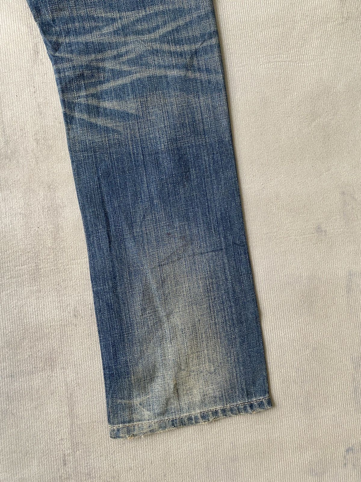 Japanese Brand Lime Inc Japan Usn Marine Patchwork Distressed Design Denim Size US 30 / EU 46 - 15 Thumbnail