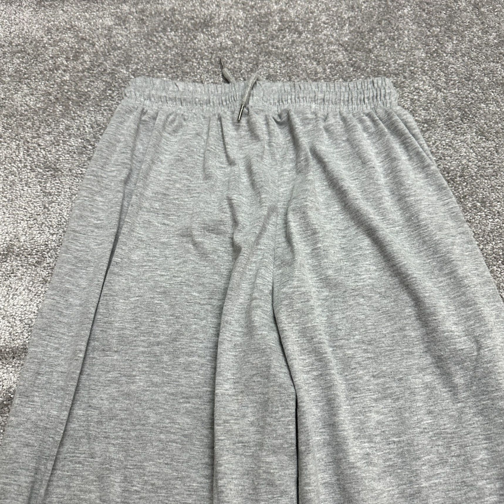 Vintage VINTAGE? No, Unbranded Lounge Sweat Pants Mens Small Gray Elastic Drawstring Straight 25x31 Size US 29 - 5 Thumbnail