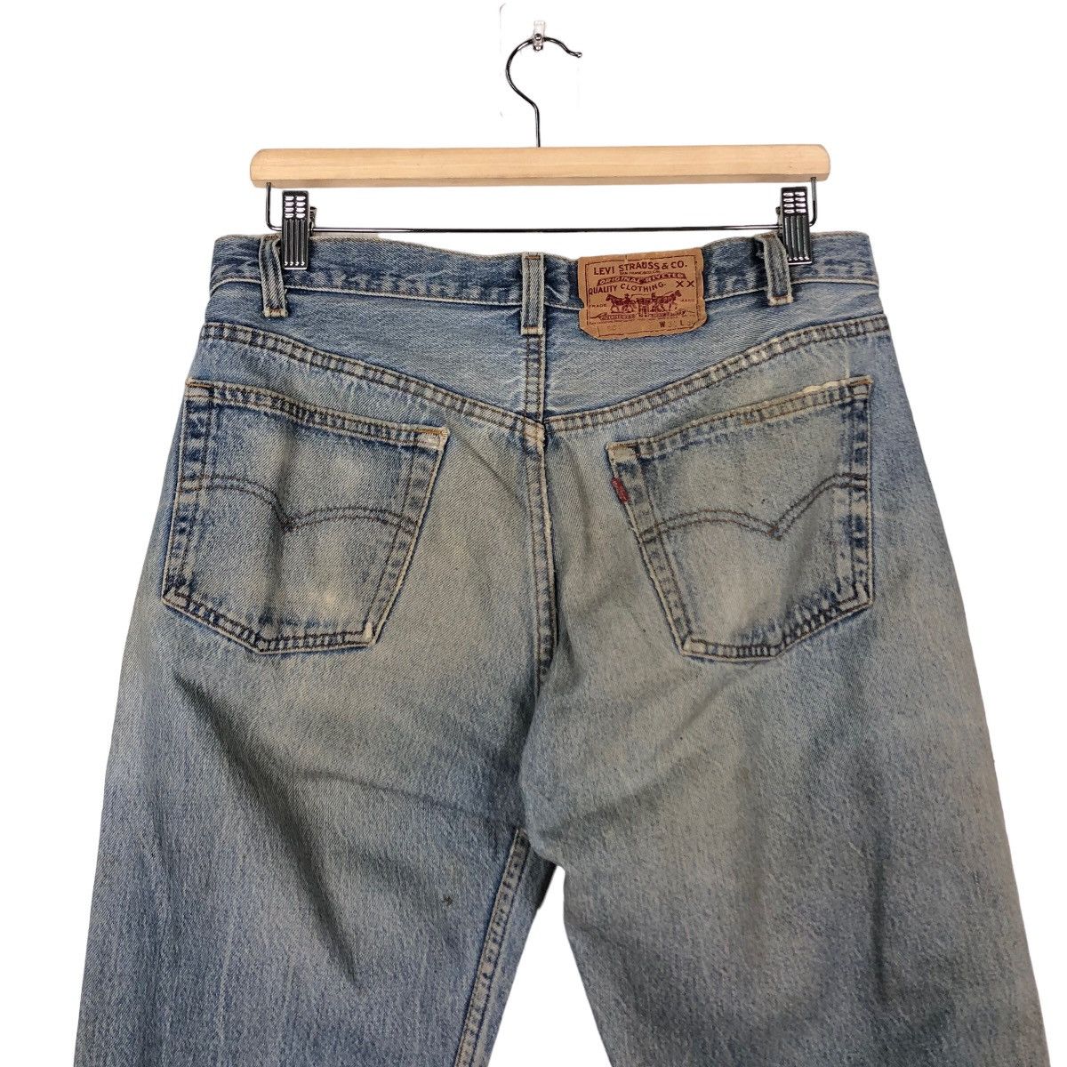 Levi's 🔥Vintage Distressed Rusty Design Punk Style Levi’s USA Size US 32 / EU 48 - 10 Thumbnail