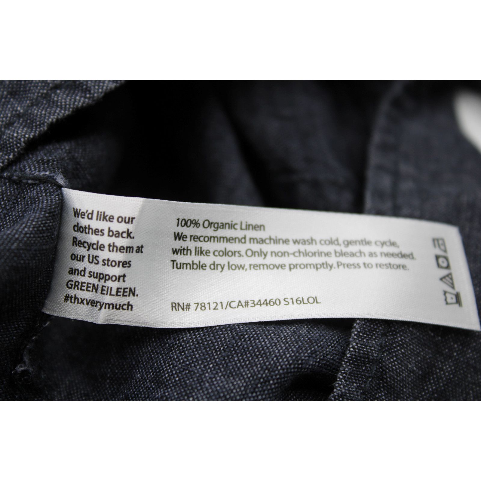 Eileen Fisher New EILEEN FISHER 100% Organic Linen Gray Delave Jacket Sz M Size M / US 6-8 / IT 42-44 - 6 Thumbnail