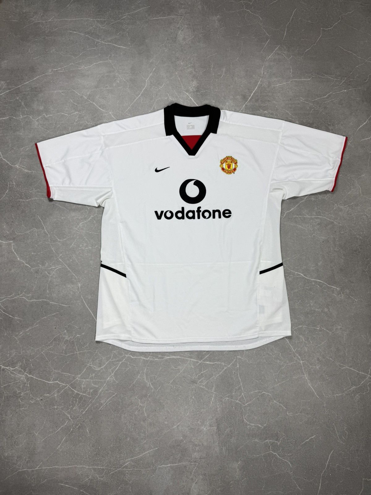 Nike Nike 2002-03 MANCHESTER UNITED SHIRT TRIKOT XL Size US XL / EU 56 / 4 - 1 Thumbnail