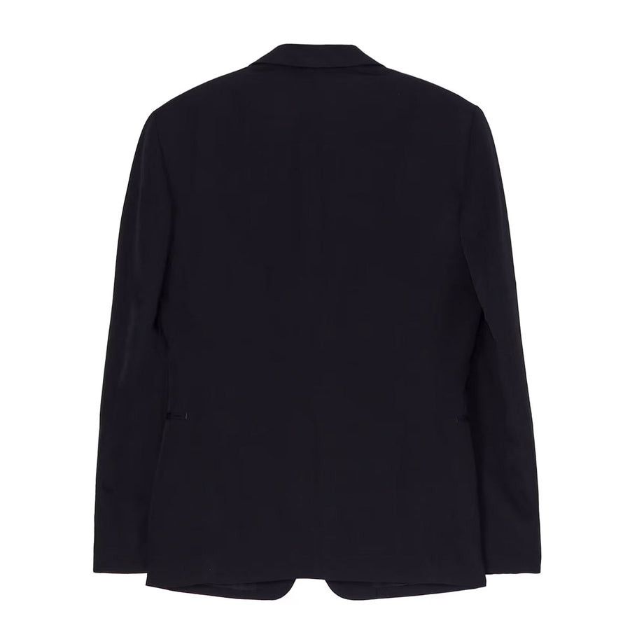 Yohji Yamamoto Yohji Yamamoto single-breasted wool blazer Size 40L - 7 Thumbnail