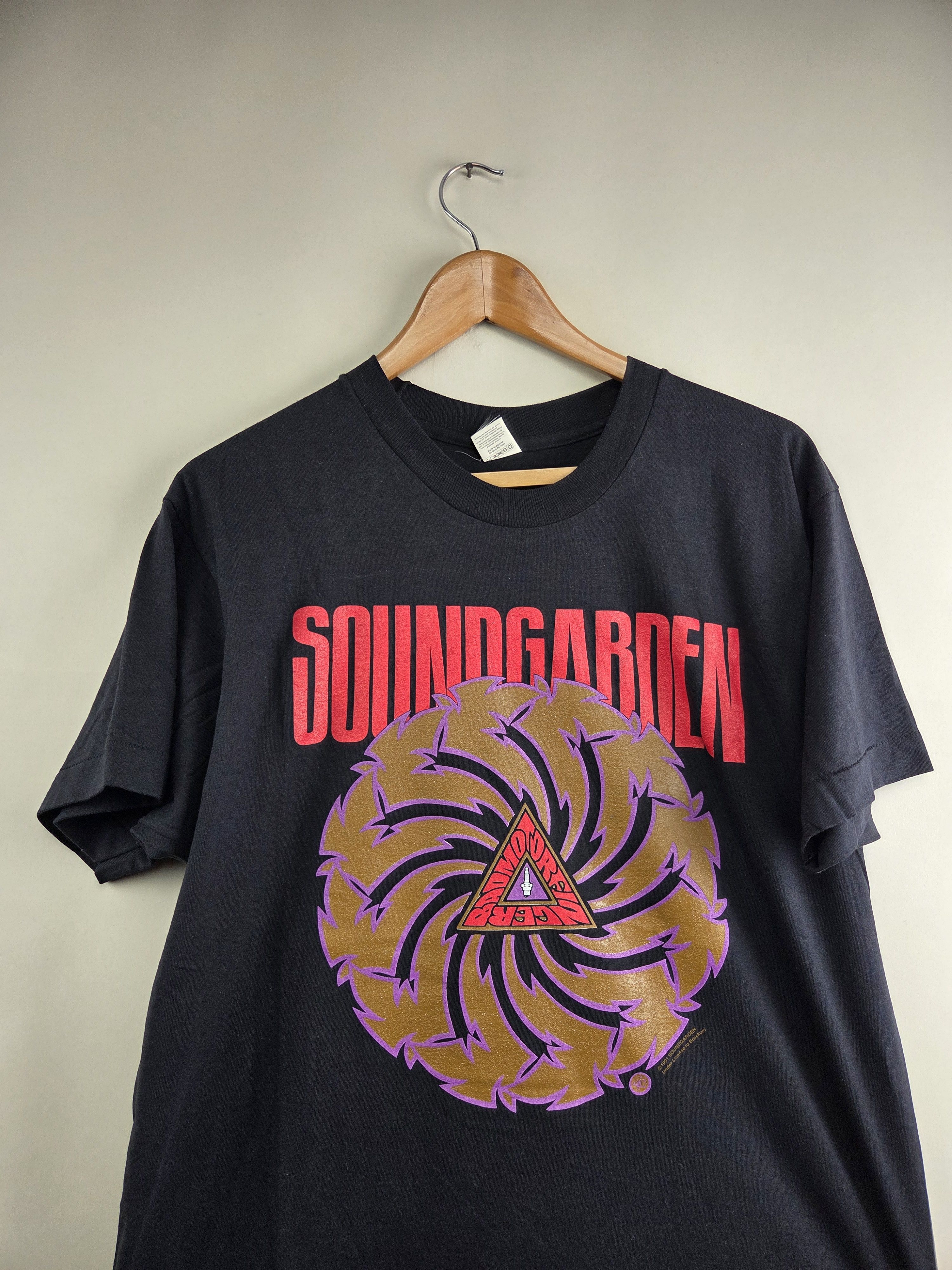 Band Tees × Vintage 1991 Soundgarden Badmotorfinger Tour XL 22" 30" Size US XL / EU 56 / 4 - 4 Thumbnail