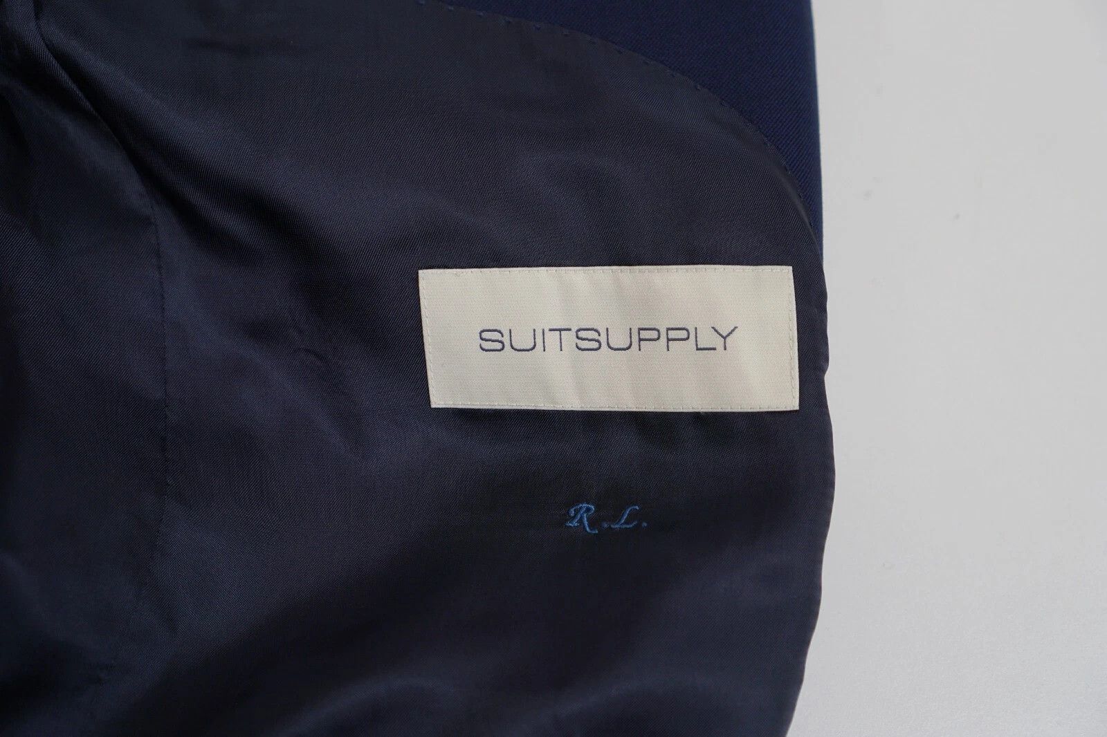 Suitsupply Men Suitsupply Blazer La Spalla Navy 110's Wool UK/US46L Size 46L - 5 Thumbnail