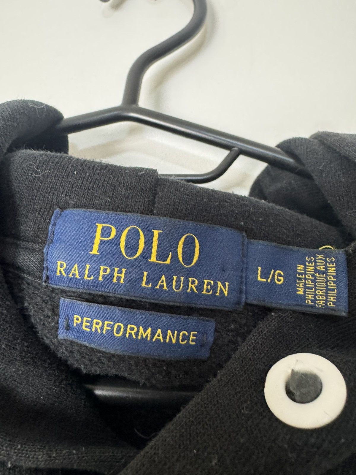 Polo Ralph Lauren Polo Ralph Lauren Black hoodie logo streetwear designer Size US L / EU 52-54 / 3 - 6 Thumbnail