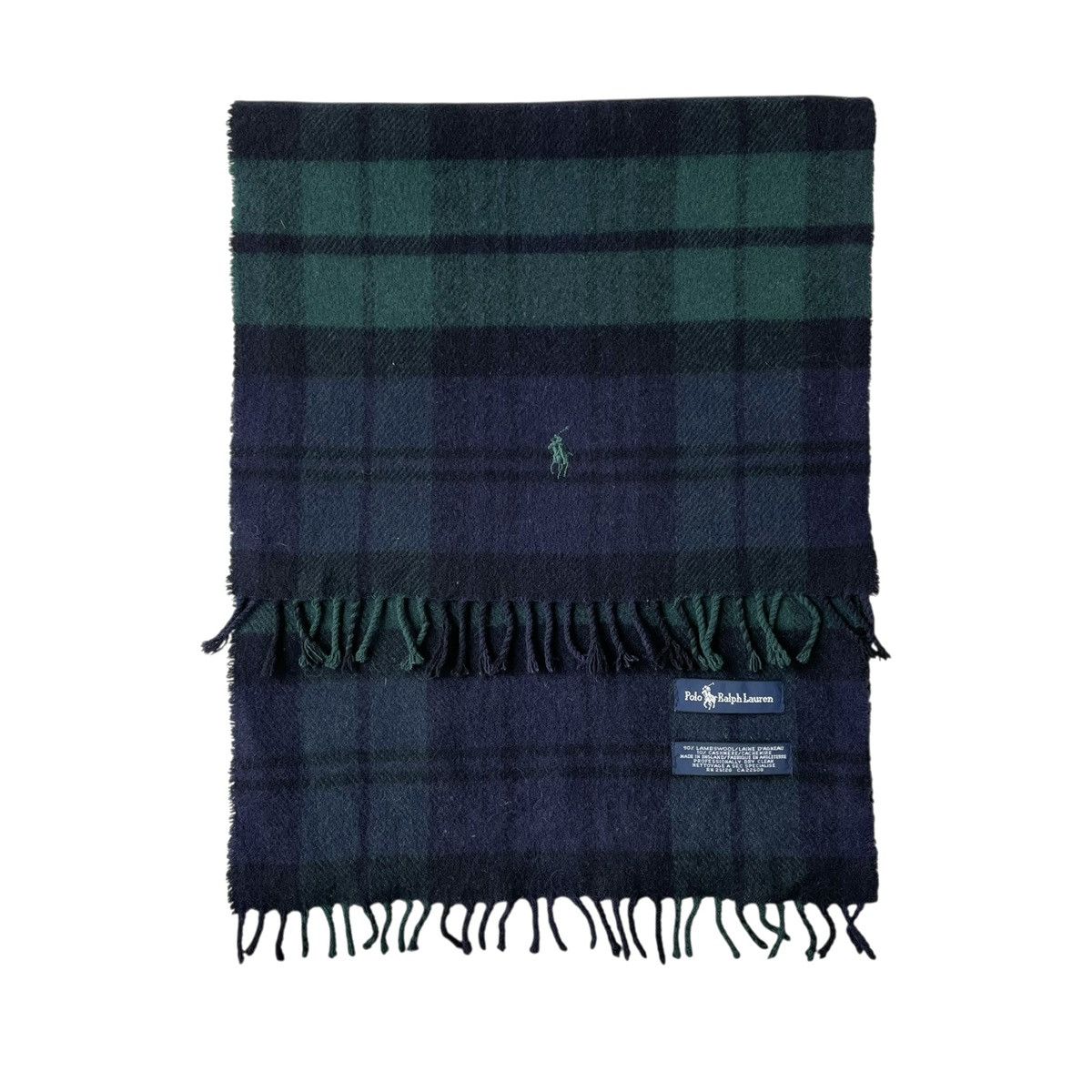 Polo Ralph Lauren Polo Ralph Lauren RL Wool Cashmere Muffler Size ONE SIZE - 2 Thumbnail