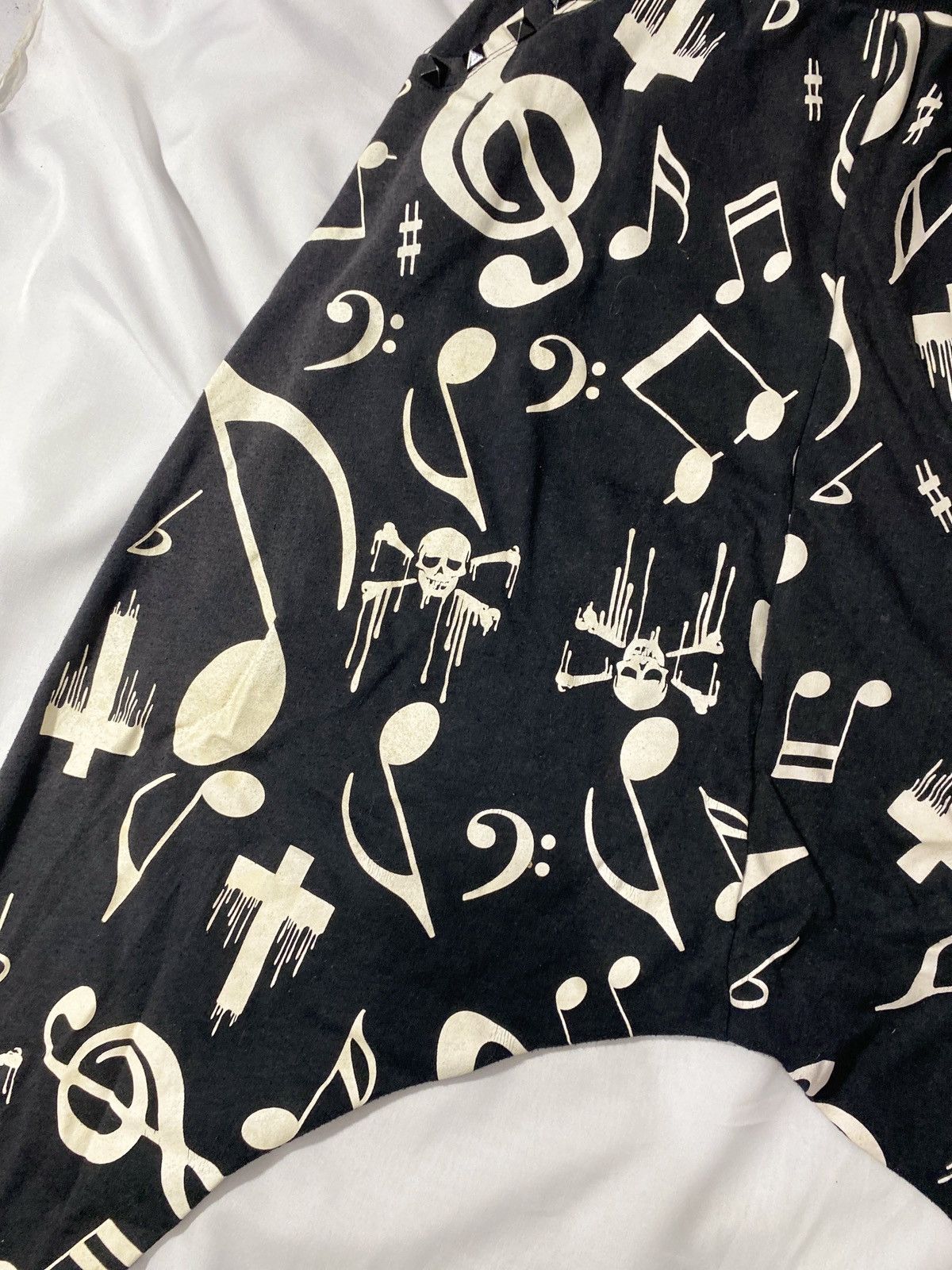 20471120 Japanese Brand Lover’s Rock Skull Harem SweatPants Size US 31 - 3 Thumbnail