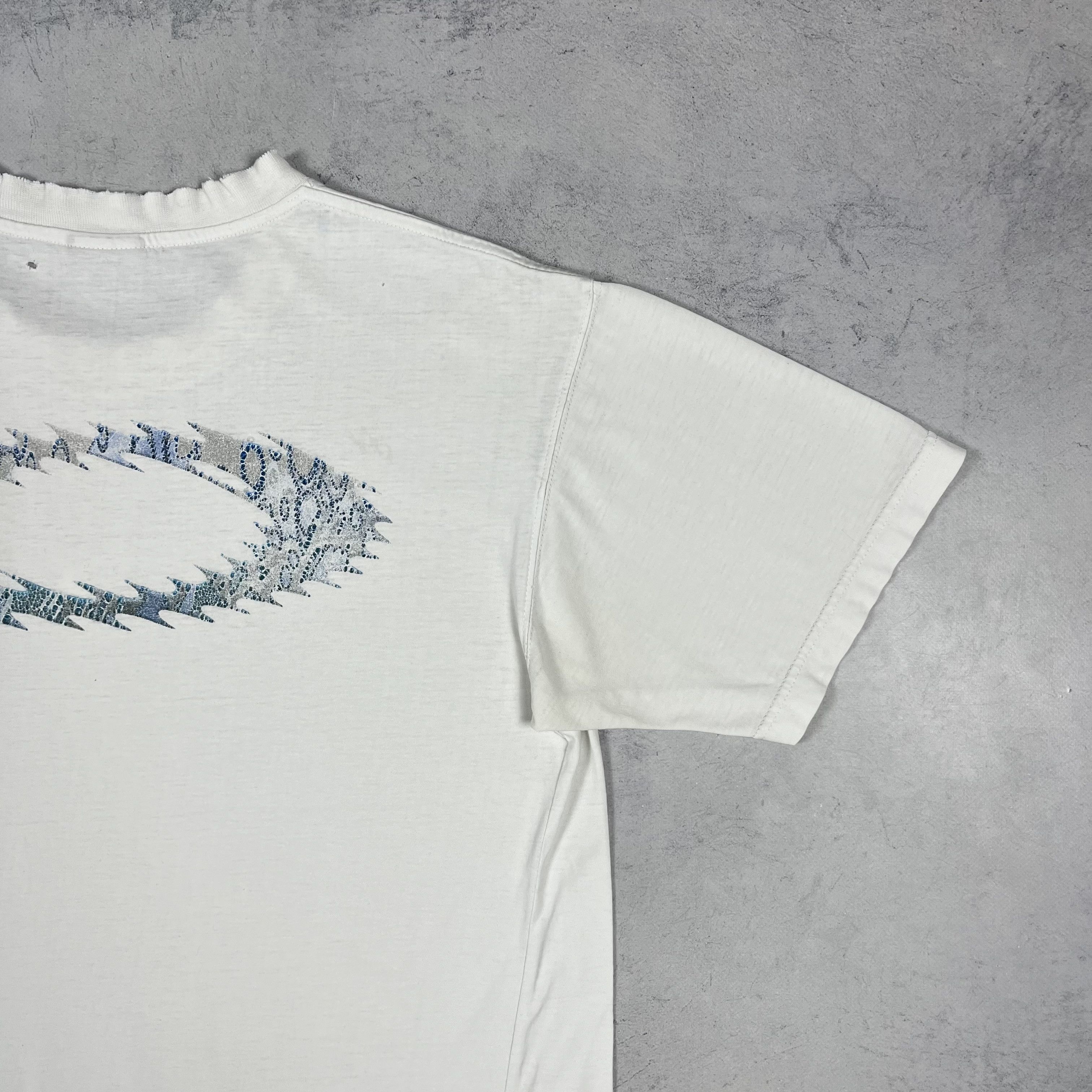 Oakley Vintage Oakley Software Blade Big Logo T Shirt 90’s Size US L / EU 52-54 / 3 - 3 Thumbnail