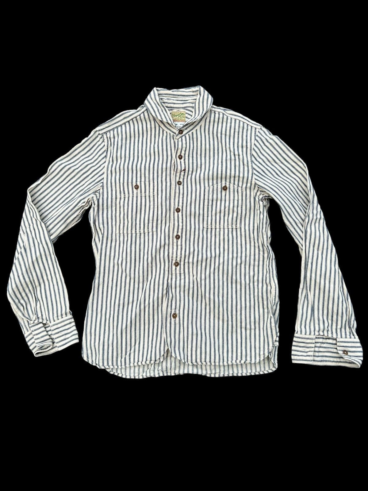 Beams Plus × Japanese Brand × Sugar Cane Sugar Cane x BeamsBoy Woven in Japan 🔥🔥 Size US S / EU 44-46 / 1 - 7 Thumbnail
