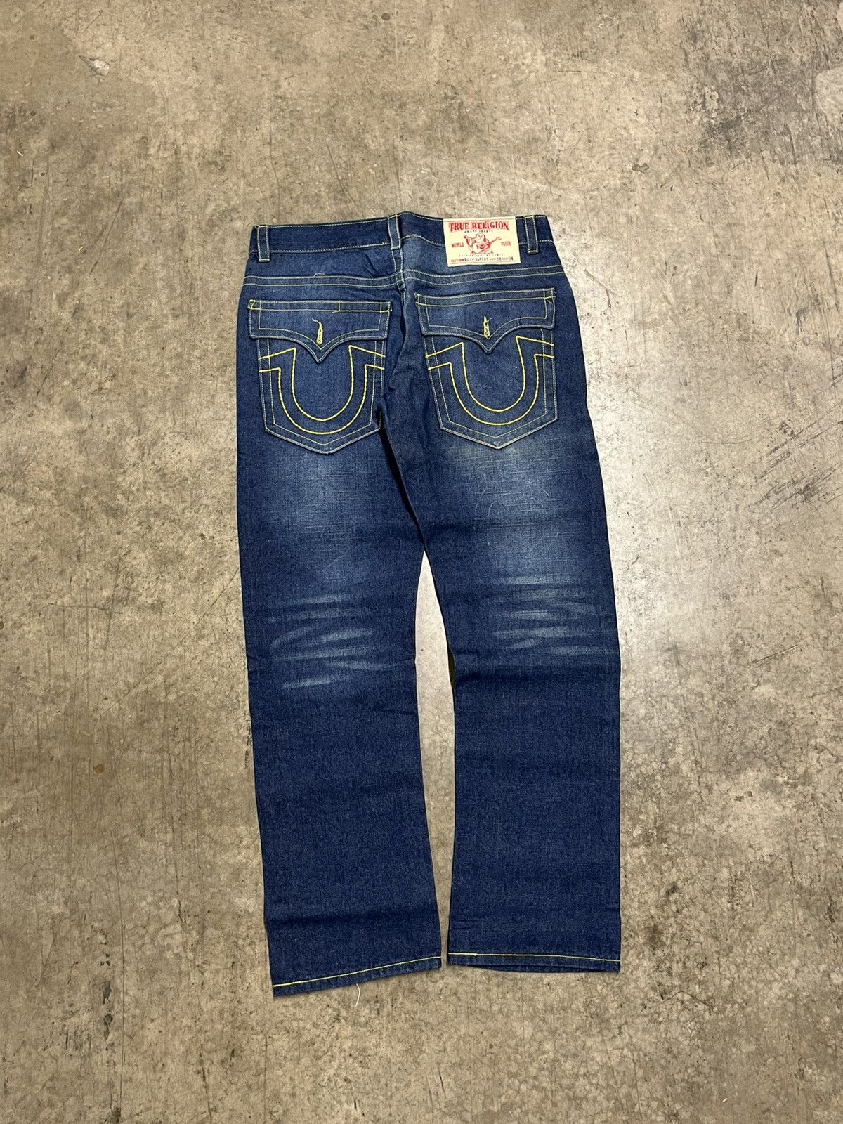 True Religion × Vintage True religion Billy super T vintage baggy fit denim rare Size US 36 / EU 52 - 1 Thumbnail