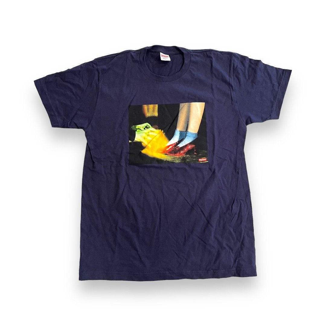 Supreme Supreme Dorothy T Shirt Navy Deadstock Grailed