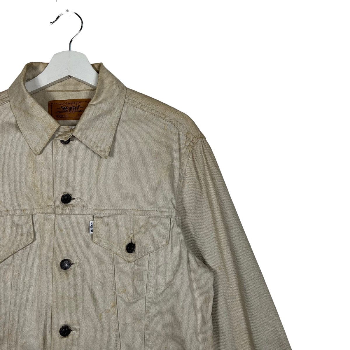 Levi's × Vintage 🔥 90s VINTAGE LEVIS TRUCKER JACKET Size US L / EU 52-54 / 3 - 6 Thumbnail