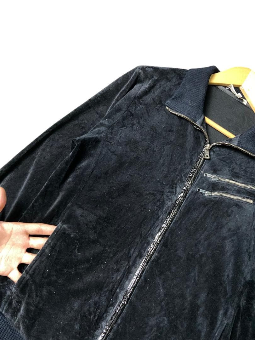 semanticdesign SEMANTIC DESIGN Velvet-Like Zipper Jacket (135) Size US L / EU 52-54 / 3 - 3 Thumbnail
