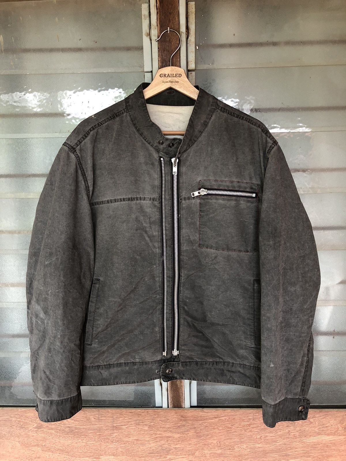 Japanese Brand Vintage Ball Punk Jacket Size US L / EU 52-54 / 3 - 3 Thumbnail