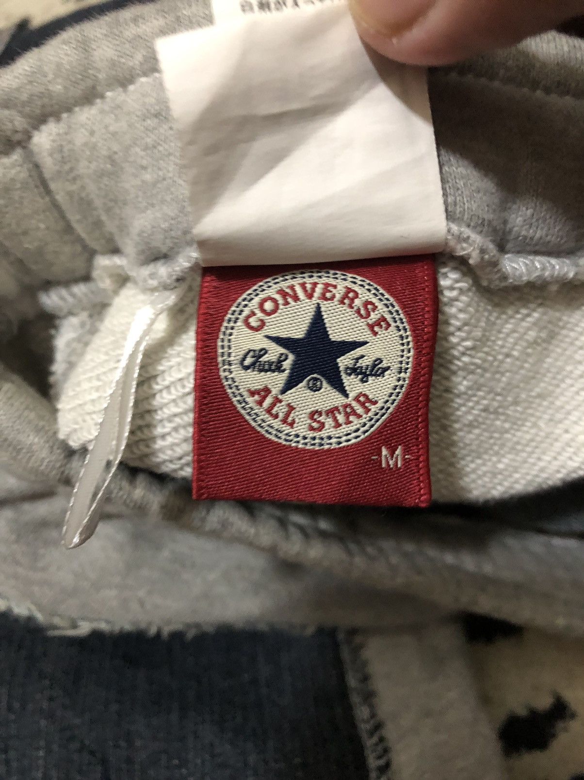 Converse Super RARE !!!Vintage 90s Converse hybrid pants jogger+denim Size 29" - 7 Thumbnail
