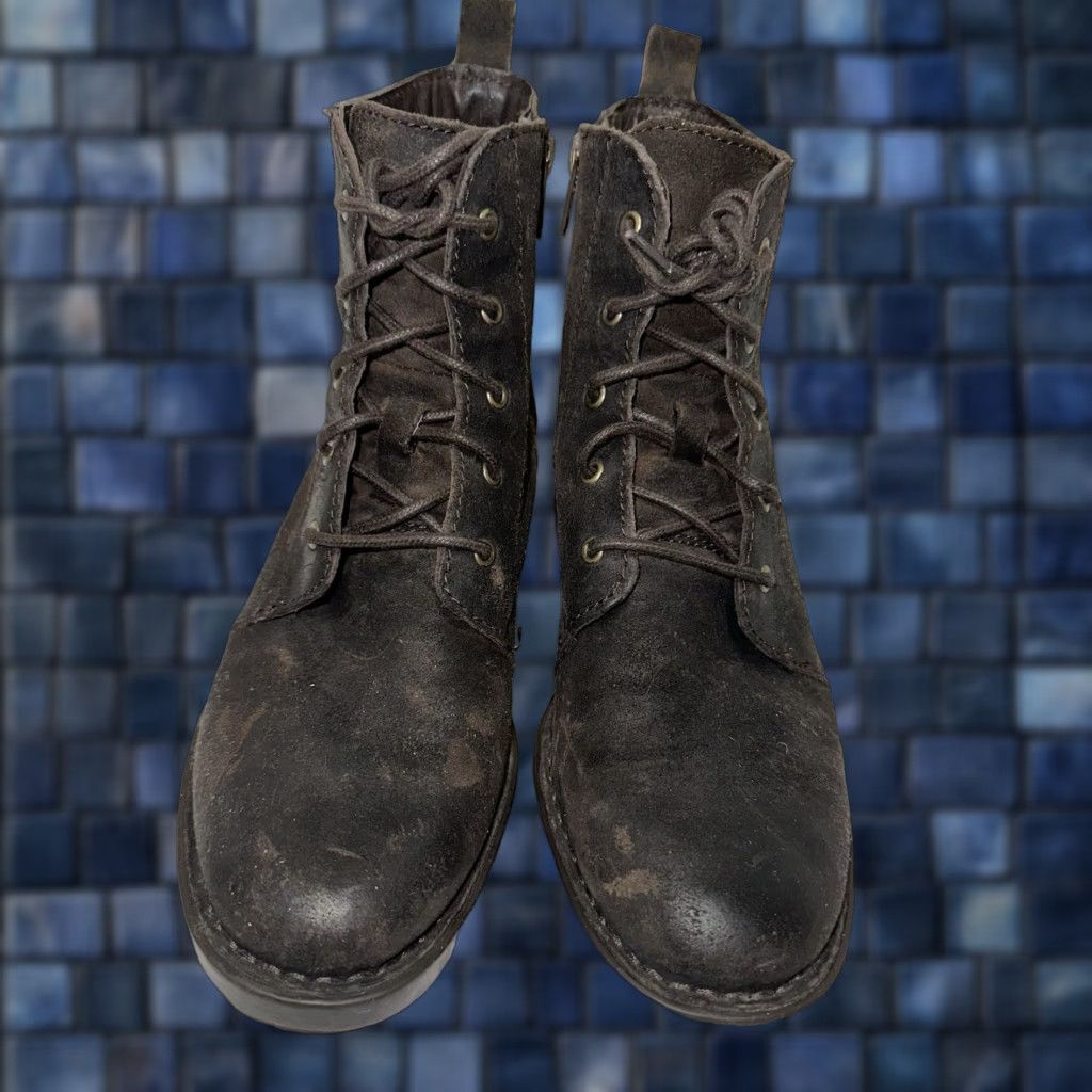 **Born Boots Brown Womens Troye Combat Ankle Zip Lace Up** User: Born Boots Brown Womens Troye Combat Ankle Zip Lace Up