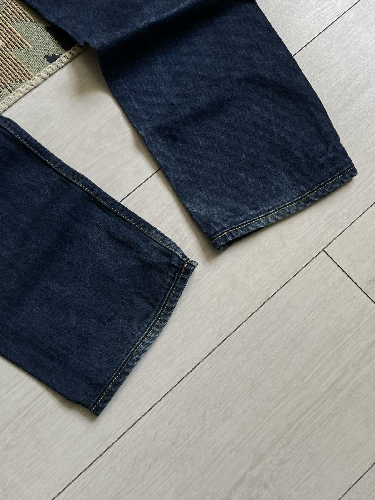 Japanese Brand × Vintage 💸MONEY DENIM BIG LOGO JEANS💸 Size US 32 / EU 48 - 7 Thumbnail