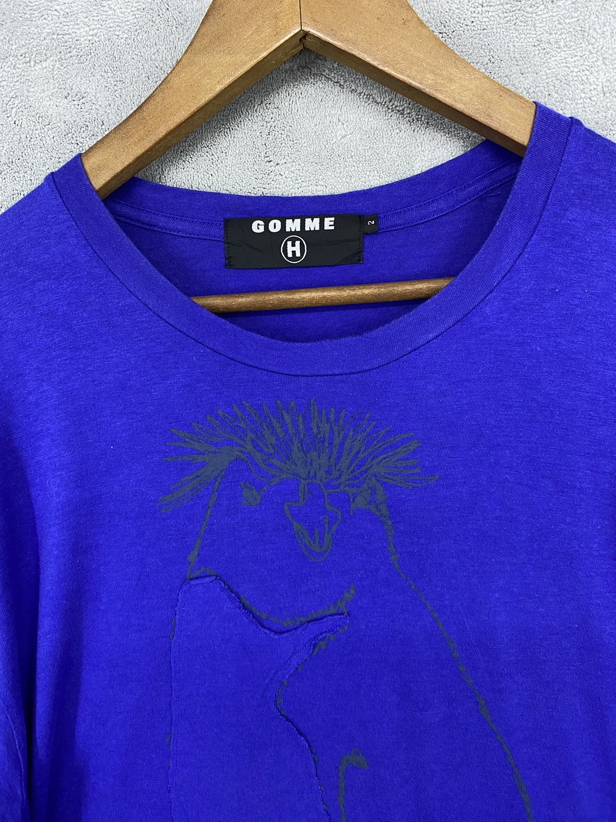 Yohji Yamamoto GOMME HOMME RARE DESIGN LONG SLEEVE T-SHIRT Size US M / EU 48-50 / 2 - 8 Thumbnail