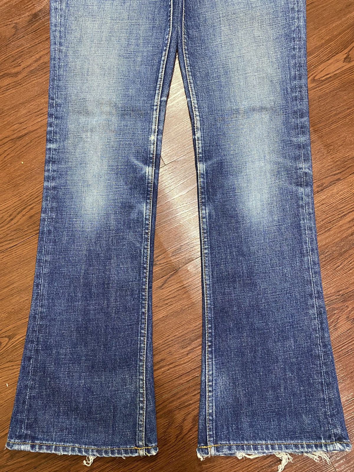 Japanese Brand Vintage Japanese Brands Sweet Camel Blue Wash Flare Jeans Size US 30 / EU 46 - 5 Thumbnail