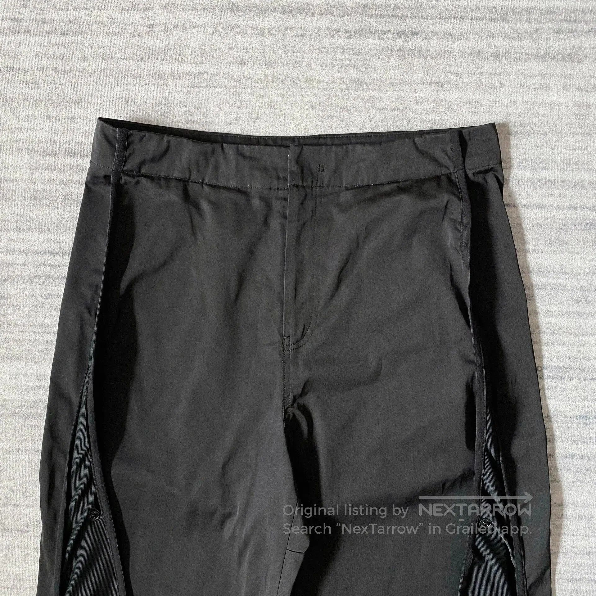 POST ARCHIVE FACTION (PAF) postarchivefaction black nylon sports pants. Size US 34 / EU 50 - 2 Thumbnail
