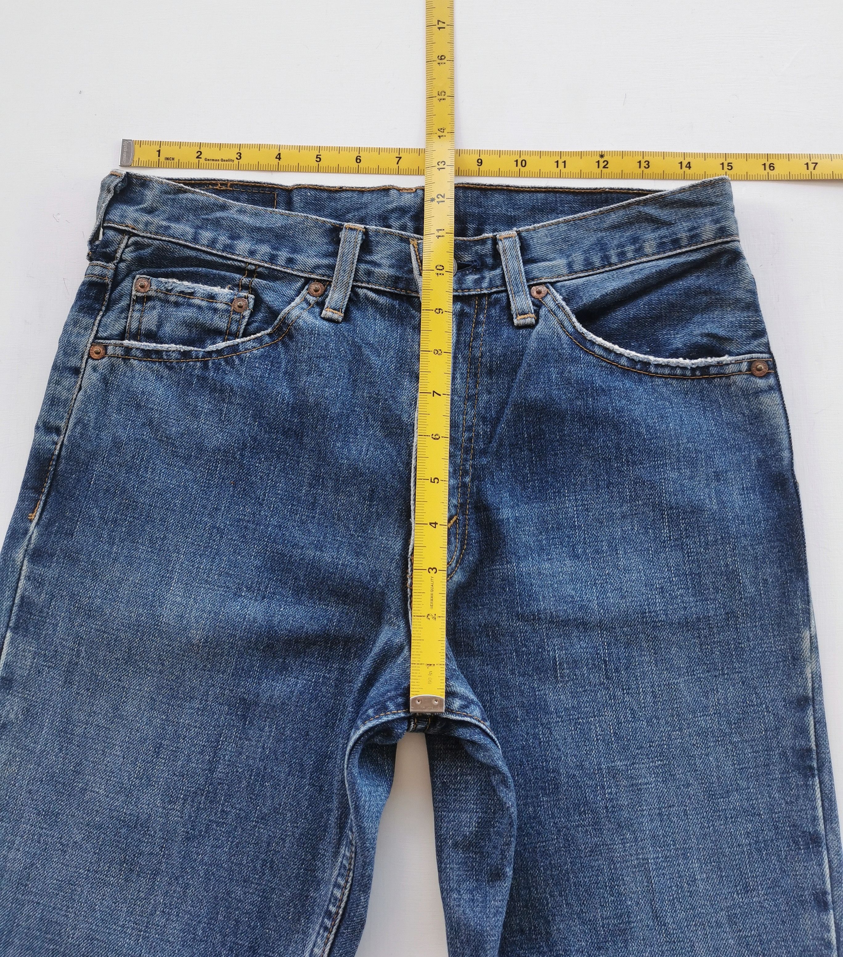 If Six Was Nine Vintage Levis 517 Flare Denim Jeans Size US 30 / EU 46 - 3 Thumbnail
