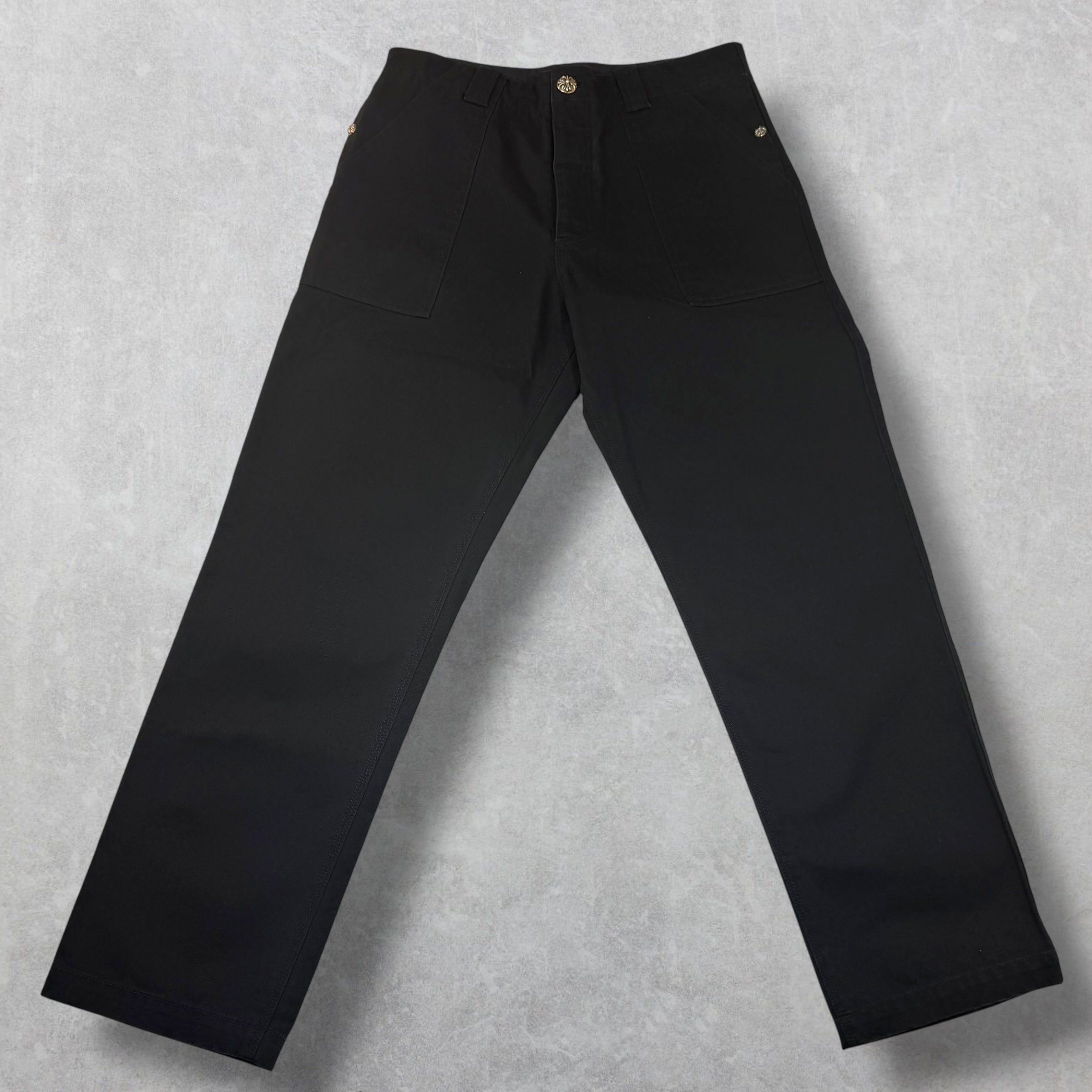 Chrome Hearts Chrome Hearts Canvas Fatigue Pants 32 Size US 32 / EU 48 - 4 Thumbnail