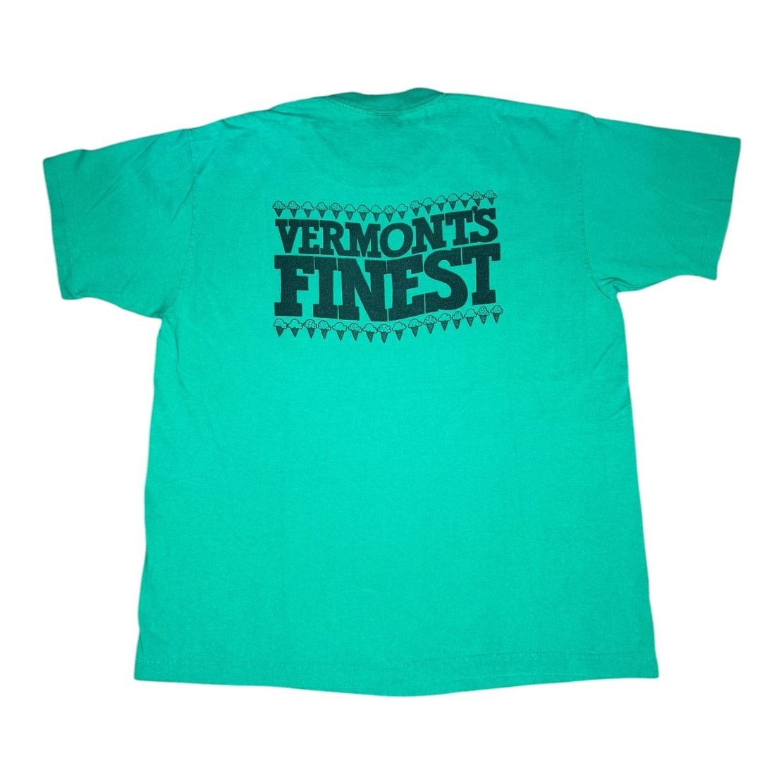 Anvil × Vintage Vintage 90s Ben & Jerry's Ice Cream Vermonts Finest T-Shirt Size US XL / EU 56 / 4 - 2 Thumbnail